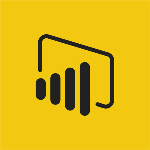 Microsoft power BI logo